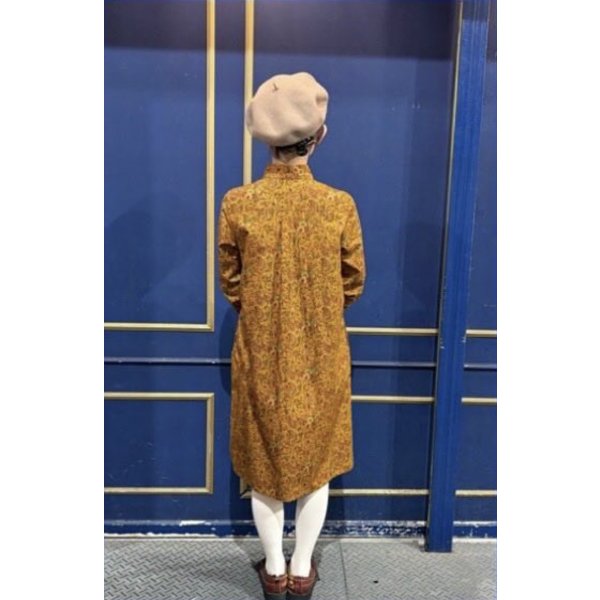 画像9: BEAGLE SHIRTS DRESS <BR>PAISLEY ORANGE (9)