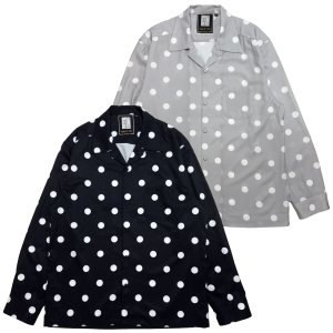 画像: 【26SS PRE-ORDER_3月予定】COVERED BUTTON OPEN COLLAR SHIRTS