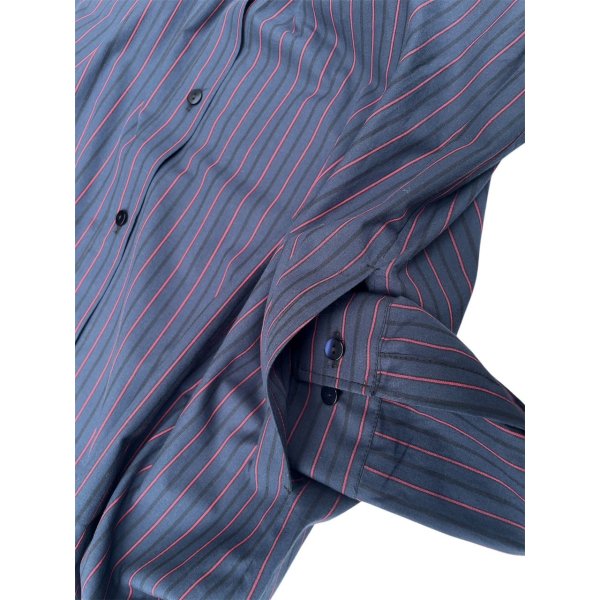 画像4: BEAGLE SHIRTS DRESS <BR>STRIPE NAVY (4)